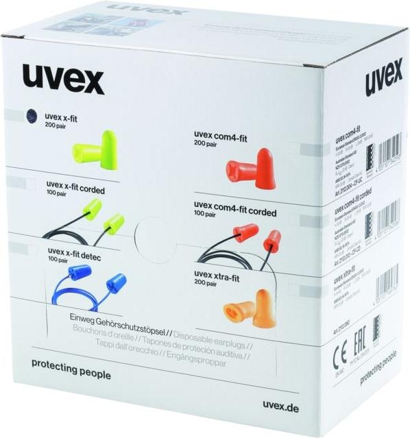 Productafbeelding Uvex Safety x-fit oordopjes 37 dB schuim (200 paar) (400 x)