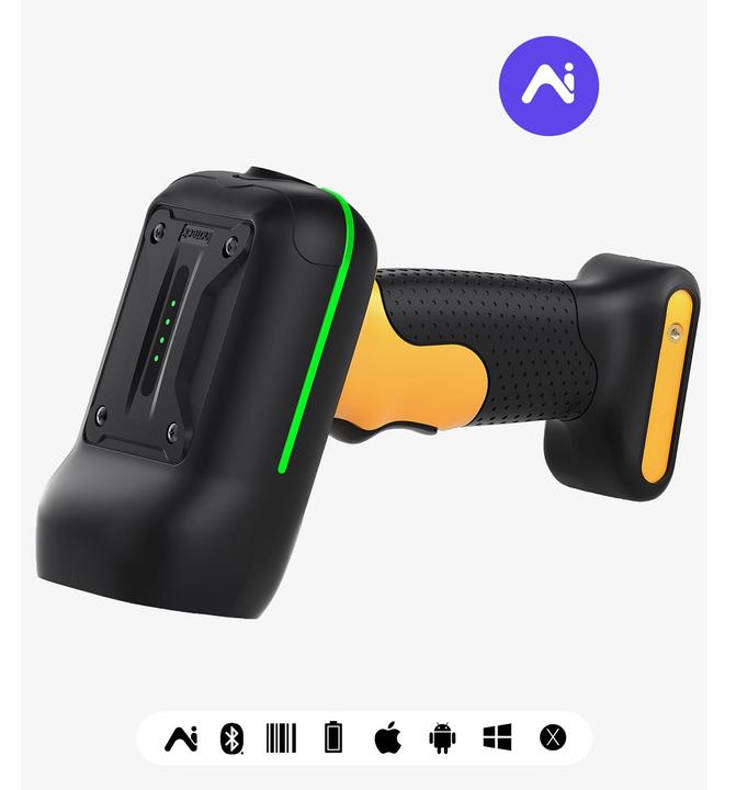 Actual product image Inateck Barcodescanner 61 black (BCST-61 black) (1D barcodes)