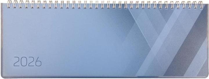 Image du produit Simplex Tisch-Querkalender Colors 29 x 10.5 cm, 2026, Blau (29 x 10,5 cm)