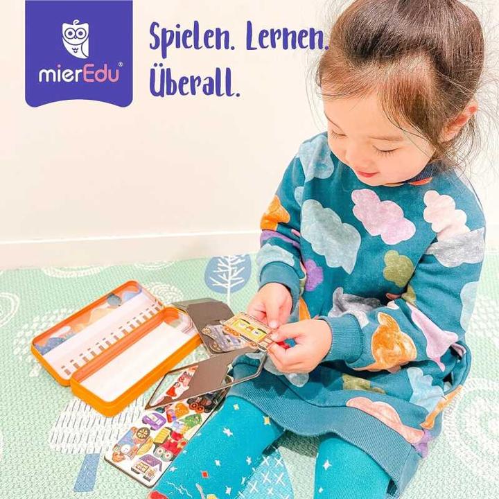 Actual product image mierEdu Magnetic Travel Box - Music Party - (ME0887)