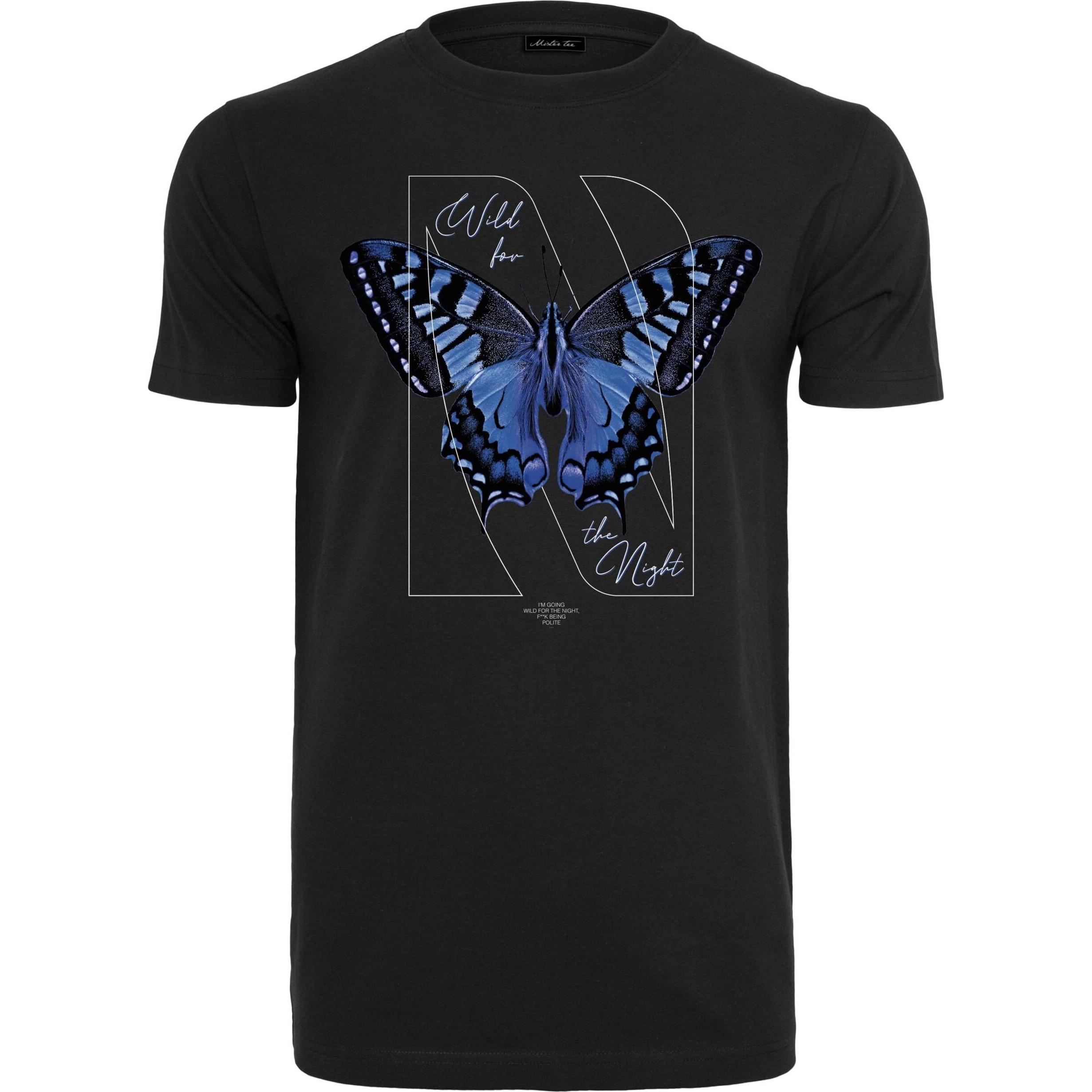 Mister Tee, Herren, Shirt, Wild For The Night Tee - 89287, Schwarz, (XL)