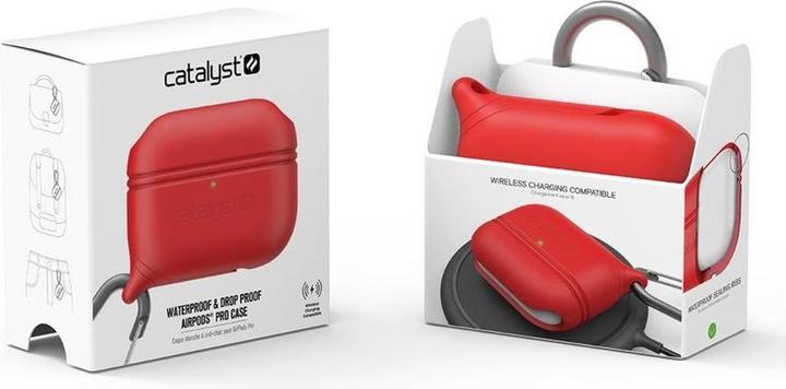 Produktbild Catalyst Waterproof & Drop Proof Case AirPods Pro Red (CATAPLAPDPRORED) (Kopfhörer Hülle)