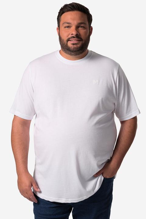 Immagine prodotto Men+ T-shirt basic con scollo a girocollo e mezze maniche, fino alla tg. 8XL (8XL)
