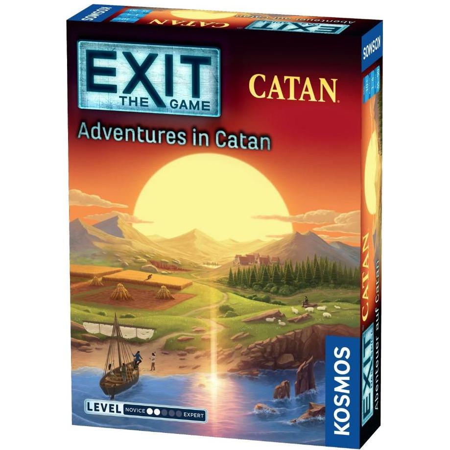 Thames & Kosmos Multicolore Exit: Adventures On Catan (En) (Kos8002) (Inglese, 1 - 4 Giocatori)