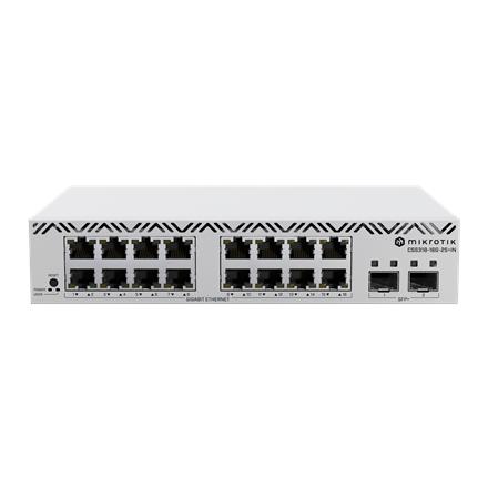 Actual product image MikroTik CSS318-16G-2S+IN (18 ports)