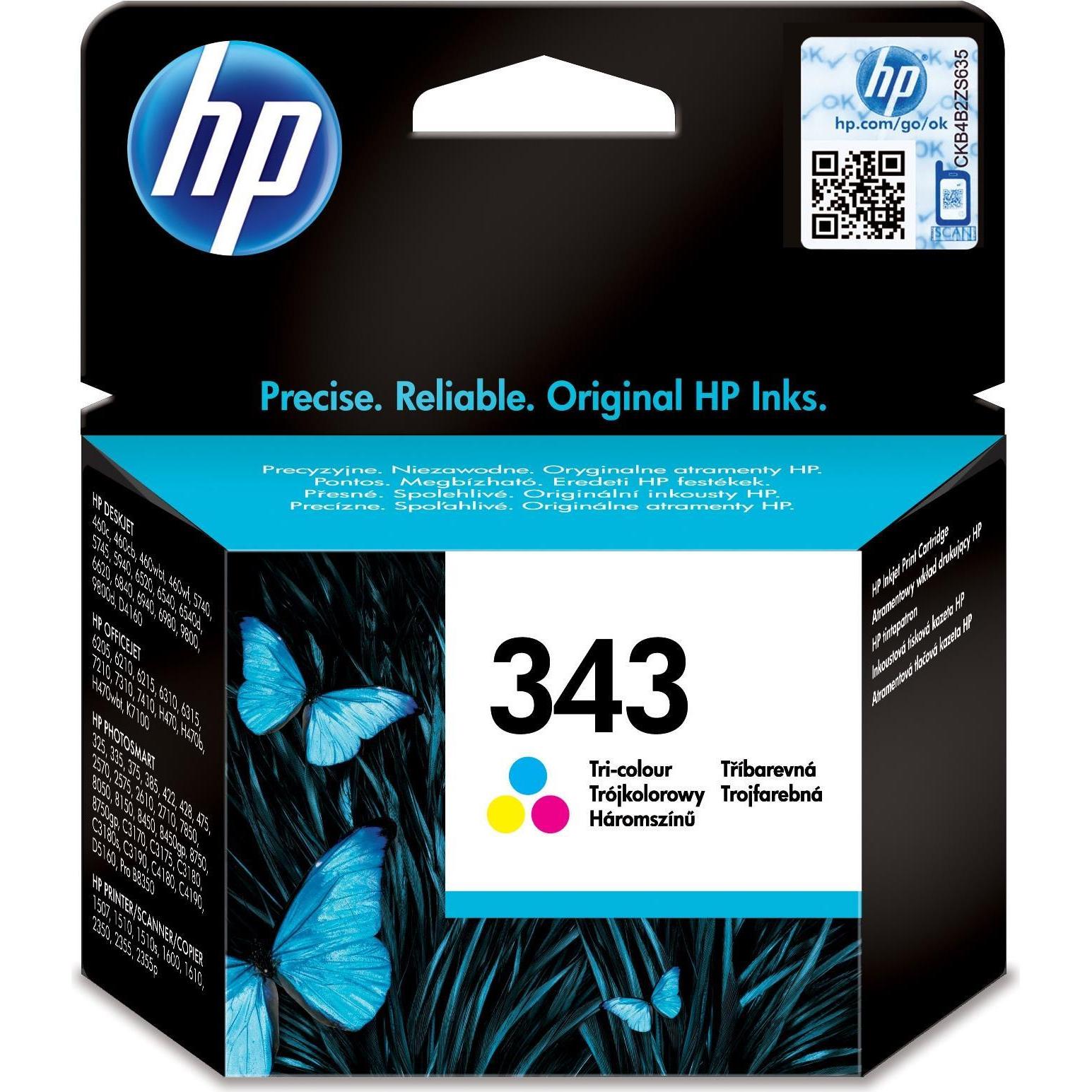 HP, Druckerpatrone, Hewlett-Packard 343 (Color)