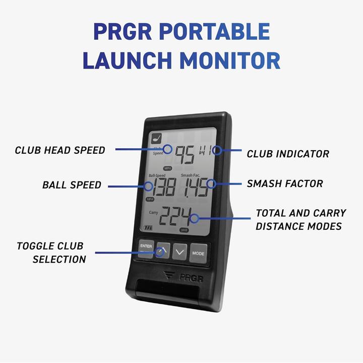Actual product image Prgr Draagbare Golf Launch Monitor