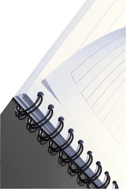 Image du produit Leitz Office - Bloc-notes (A4, À rayures, Couverture rigide)