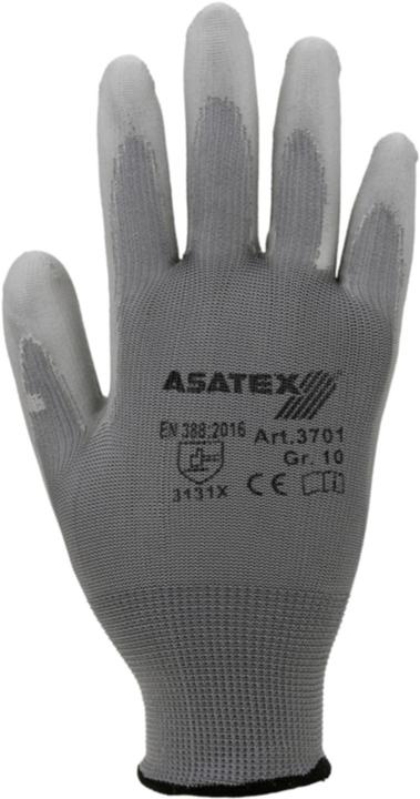 Image du produit Asatex Gants taille 10 gris EN 388 EPI catégorie II (10)