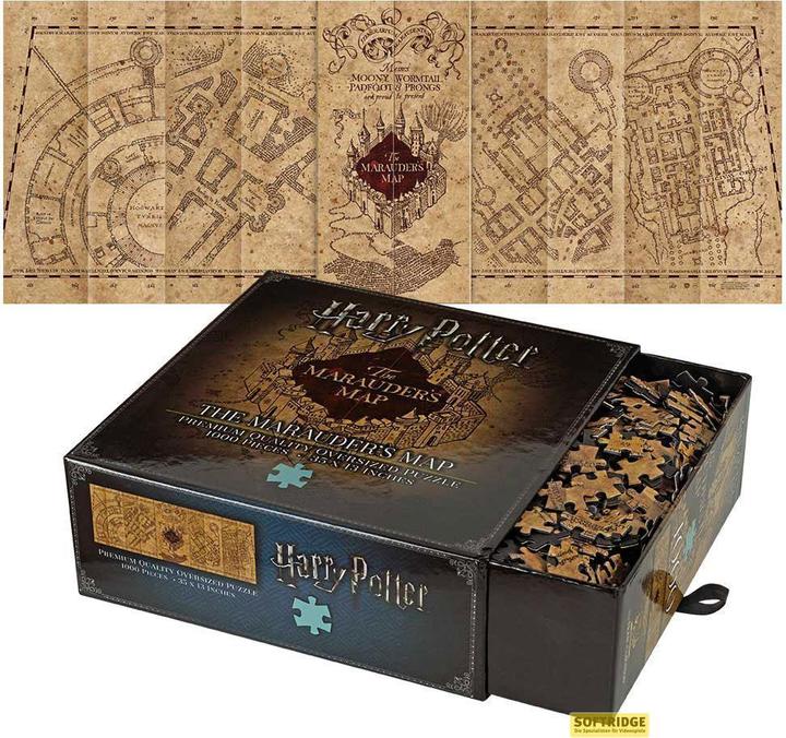 Noble Collection Harry Potter : la carte du maraudeur (1000 pièces)