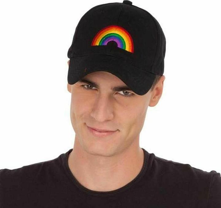 Produktbild My Other Me Kappe Regenbogen 100 % polyester (Einheitsgrösse) (One Size, S)