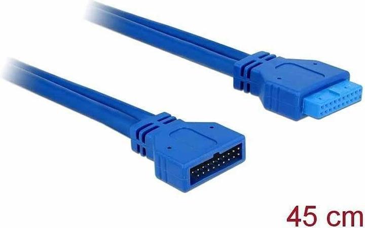 Produktbild Delock USB 3.0 Verlängerung (0.45 m, USB 3.2 Gen 1)