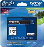 Produktbild Brother TZe-335 (1.20 cm, Schwarz, Weiss)