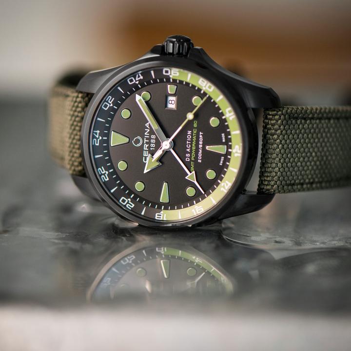 Immagine prodotto Certina Azione DS GMT Powermatic 80 (Orologio da polso analogico, 43 mm)