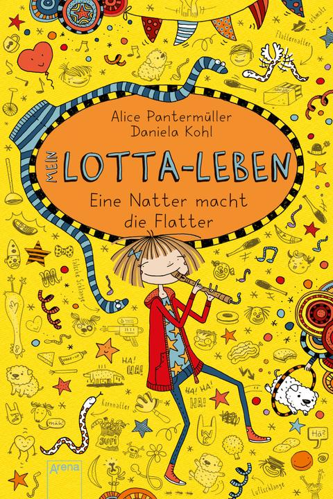 Actual product image Mein Lotta-Leben 12. Eine Natter macht die Flatter (German, Alice Pantermüller, Daniela cabbage, 2017)