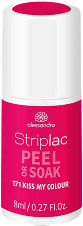Produktbild Alessandro Striplac Peel or Soak - 171 Kiss My Colour (171 Kiss my Colour, UV-Gel Lack)