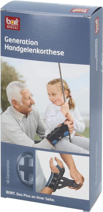 Produktbild Bort Medical Generation Handgelenkbandage M rechts blau (M)