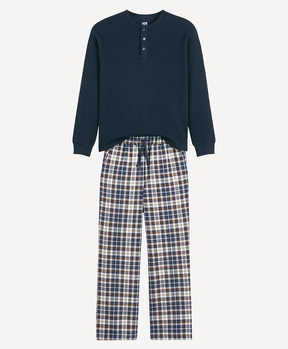 Image du produit La Redoute Collections Pyjama mit karierter Flanellhose (140)