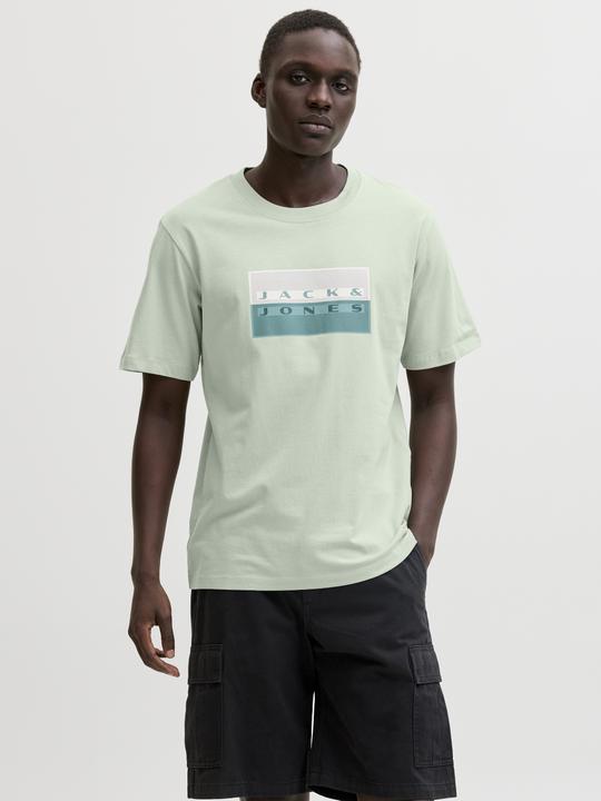 Produktbild Jack & Jones Jcofusion Dots Print Tee Ss Crew Sn (M)