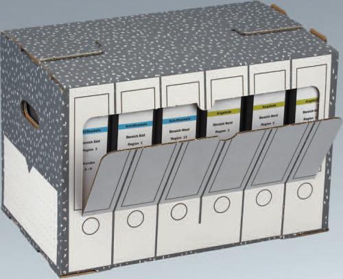 Produktbild NIPS Schachtel Ordnerarchivbox