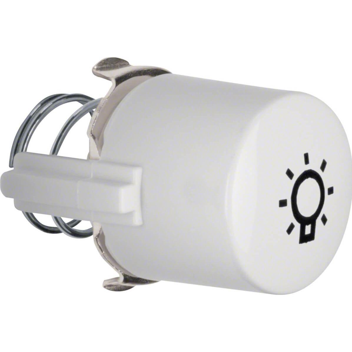 Berker Pulsante, Pulsante + Interruttore, Bianco