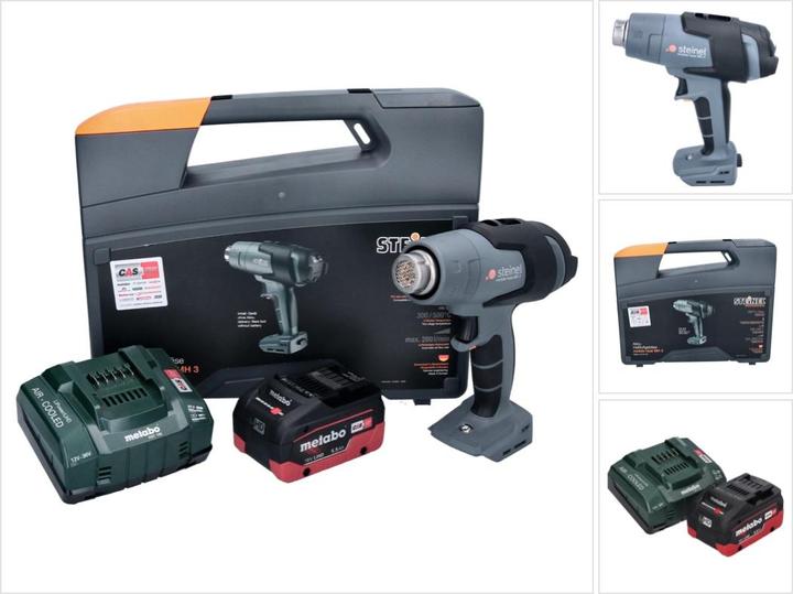 Actual product image Steinel 18V Battery Heat Gun mobile heat 3 KF SC