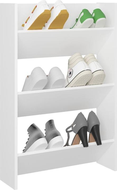 Produktbild vidaXL Wand-Schuhschrank (18 x 60 x 90 cm)