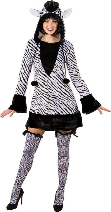Produktbild Orlob Kostüm Zebra Kleid 46/48 (46)