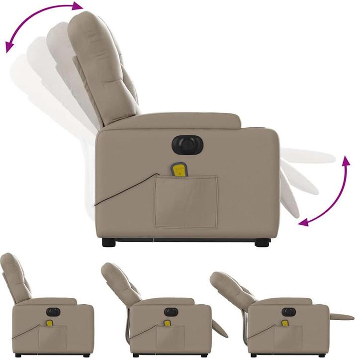 Image du produit vidaXL Massagesessel mit Aufstehhilfe