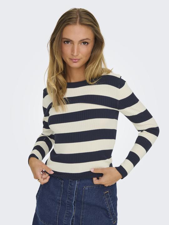 Actual product image JdY Ribbed round neck jumper knitted jumper (XS)