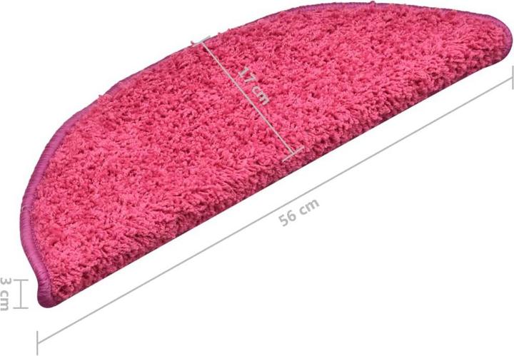 Immagine prodotto vidaXL Treppenmatte (56 x 17 cm)