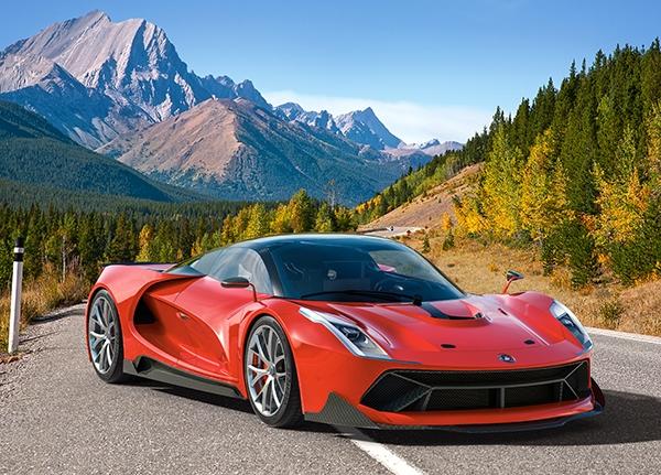 Actual product image Castorland Mountain Ride, Puzzle 260 pieces (260 pieces)