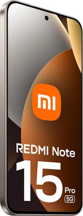 Produktbild Xiaomi Redmi Note 15 Pro (256 GB, Gold, Titan, Titanium, 6.83", 5G)