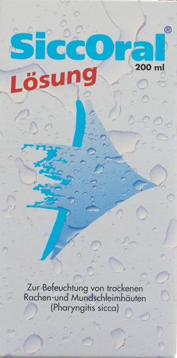Actual product image Siccoral Lösung (200 ml, Mouthwash)