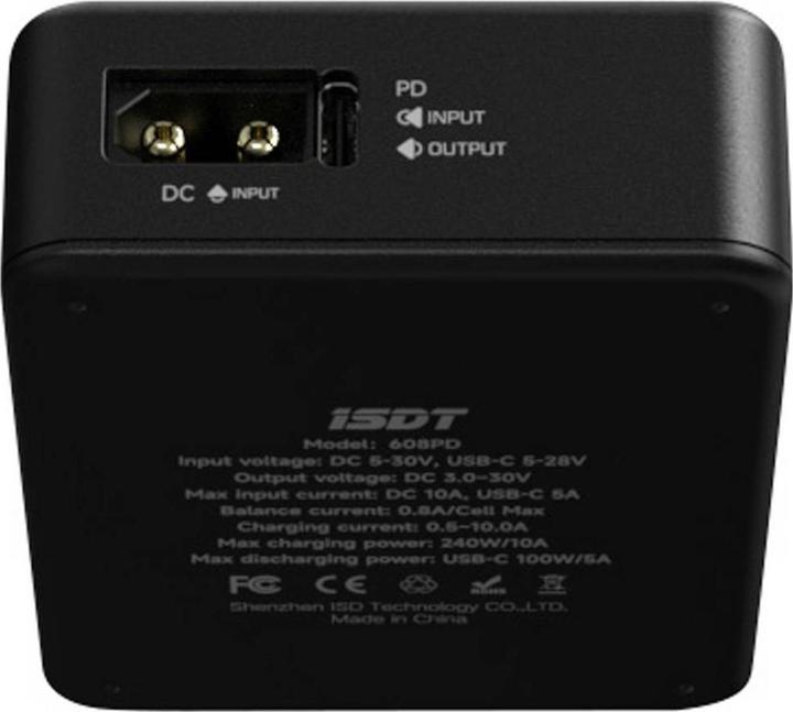 Image du produit Isdt 608PD Smart Modellbau-Multifunktionsladegerät 10 A LiFePO, LiPo, LiHV, NiM