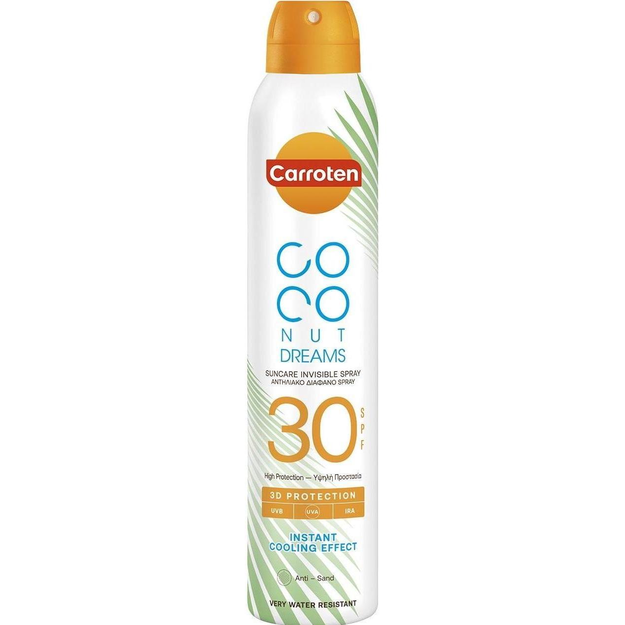 Carroten Crema Solare, Suncare Dry Mist Spf 30 200 Ml (Spray Solare, Spf 30, 200 Ml)
