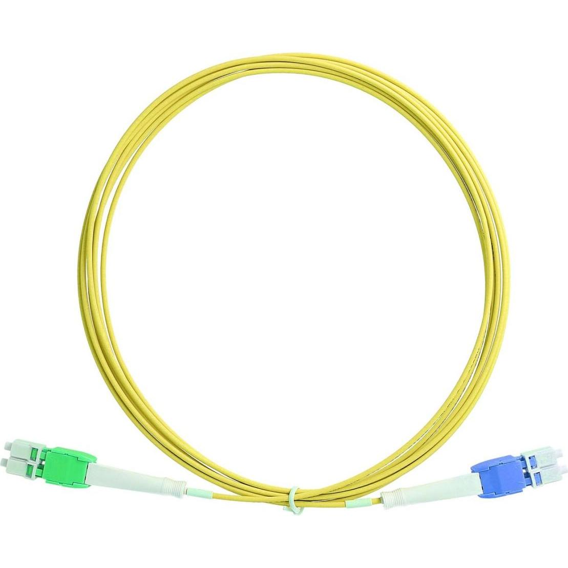 BlueOptics Duplex LWL Patchkabel LC/APC Uniboot-LC/UPC Uniboot Singlemode 1 Meter (U/UTP, CAT8.1, 1 m), Netzwerkkabel
