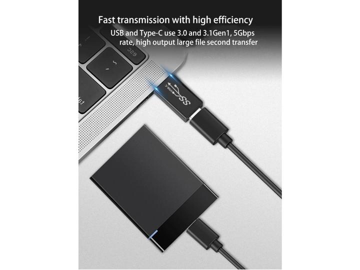 Produktbild PowerGuard USB 3.0 auf USB-C Adapter 5 Gbit/s (USB 3.0)