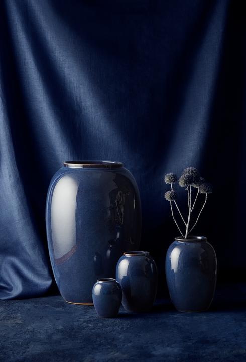 Produktbild Bitz Vase 20 cm Blau (1 x, 15 x 15 x 21 cm, 4.73 l)