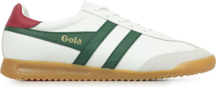 Deep Red, wht, Evergreen