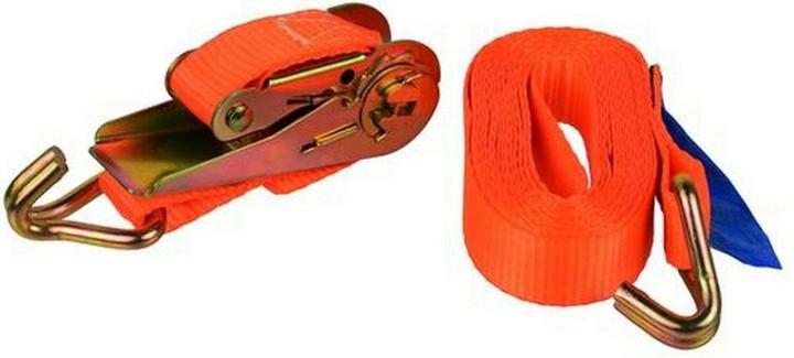 Actual product image GEKO Tensioning strap with ERGO ratchet and hook, 4m/1T/25mm
