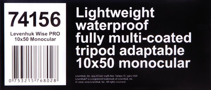Immagine prodotto Levenhuk Wise PRO 10x50 (10x, 50 mm)