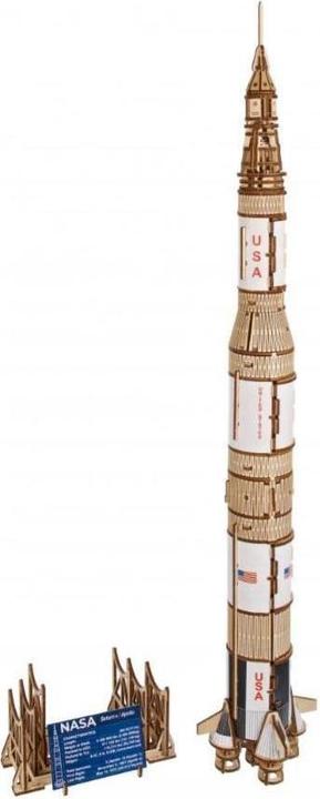 Produktbild No Name Puzzle 3D NASA Saturn V Holzmodell