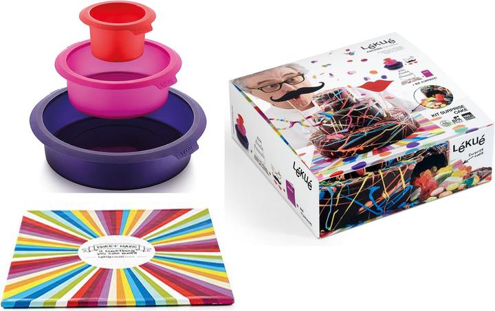 Actual product image Lékué cake kit