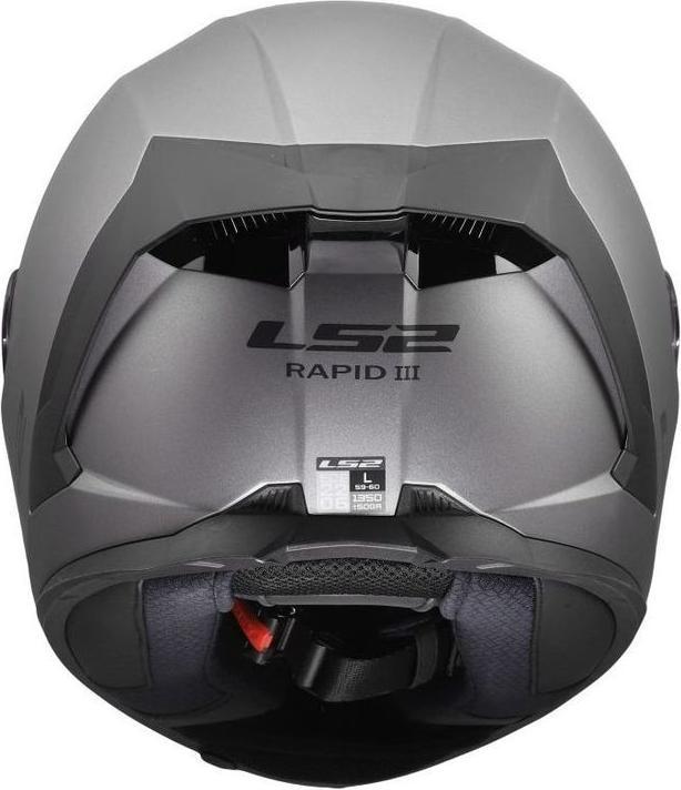 Actual product image LS2 FF820 RAPID III SOLID Integralhelm (XXS, 51 - 52 cm)