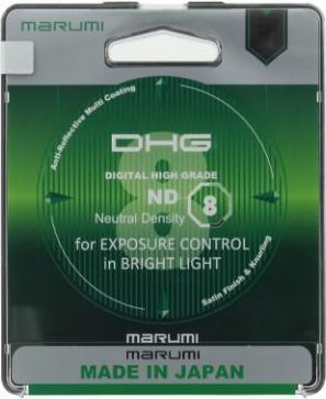 Produktbild Marumi ND8-Serie DHG (55 mm, ND- / Graufilter, 55 mm)
