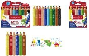 Immagine prodotto Faber-Castell Pastello a cera Grippy (10 x)
