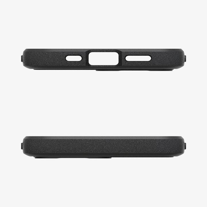 Actual product image Spigen Rugged Armor MagFit TPU Back Cover Schwarz Apple iPhone 16e (Apple iPhone 16e)
