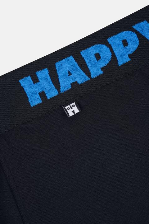 Image du produit Happy Socks 3-Pack Black and White Short Boxers (L, Lot de 3)