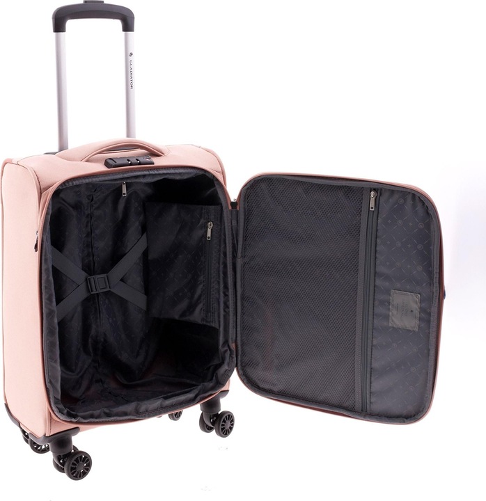 Produktbild Wüsthof 3700 4 Rollen Kabinentrolley 55 cm mit Dehnfalte (36 l, Handgepäck (bis 50l))